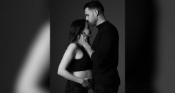 Aivis Ceriņš ar savu partneri Danu Piteronoku.