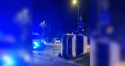 Avārijas vieta Valmierā, Viesturu apkaimē. Avārijas vieta Valmierā, Viesturu apkaimē.