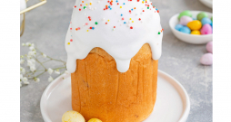 Gruzīnu Lieldienu kuličs.