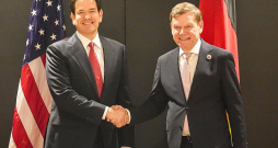 Johans Vādefuls un Marko Rubio.