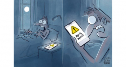 Zīmē Gatis Šļūka. April, april!