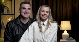 Niks Endziņš un Sindija Bokāne.