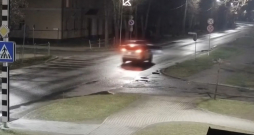 Potenciālās avārijas mirklis.