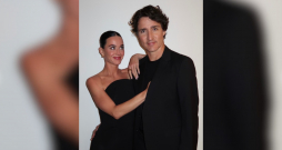 Keitija Perija un Džastins Trudo. Keitija Perija un Džastins Trudo.