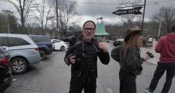 "Četri uz koferiem" Amerikā. "Četri uz koferiem" Amerikā.