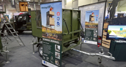 Tornītis transporta pozīcijā.