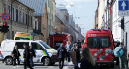 Ugunsgrēks dzīvojamā mājā Bruņinieku ielā 70, Rīgā.