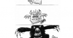 Zīmē Gatis Šļūka. Viens briesmīgāks par otru Zīmē Gatis Šļūka. Viens briesmīgāks par otru