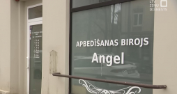 Apbedīšanas biroja "Angel" birojs.