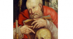 Jana Maseisa 16. gs. "Sv. Hieronīms" no D. Robiani kolekcijas LNMM.