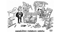 Zīmē Gatis Šļūka. Pirmsvēlēšanu piedāvājumu darbnīca