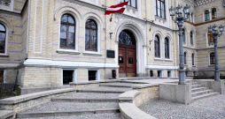 Latvijas Universitātes galvenā ēka Raiņa bulvārī 19.