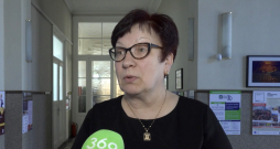 Vidzemes slimnīcas arodbiedrības vadītāja Inta Sīka.