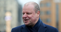 Lietuvas bijušais premjers, arī parlamenta spīkera amatu ieņēmušais Sauļus Skvernelis.