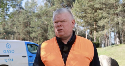 AS "Gaso" Daugavpils iecirkņa vadītājs Jurijs Kuplovs-Oginskis.