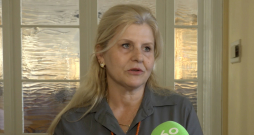 Līga Bāriņa, Latvijas Veselības un sociālās aprūpes darbinieku arodbiedrības priekšsēdētāja.