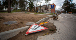 Vēja radītie postījumi. Ilustratīvs attēls. 