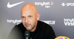 Futbola kluba "RFS" galvenais treneris Viktors Morozs.