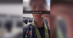 Didjē Gaspāra Ouena Maksimiljēna uzņemtais video, kur viņš nolaiza dzēriena salmiņu.