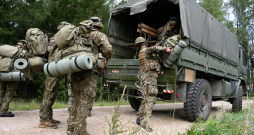 Zemessargu mācības Augšdaugavas novada Vaboles pagasta mācību poligonā "Meža Mackeviči".