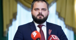 "Jaunās Vienotības" ("JV") Saeimas frakcijas vadītājs Edmunds Jurēvics.