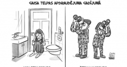 Zīmē Gatis Šļūka. Kā rīkotes gaisa telpas apdraudējuma gadījumā Zīmē Gatis Šļūka. Kā rīkotes gaisa telpas apdraudējuma gadījumā