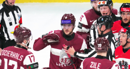 Pasaules hokeja čempionāta spēle starp Latvijas un Austrijas valstsvienībām "Swiss Life" arēnā Cīrihē. Pasaules hokeja čempionāta spēle starp Latvijas un Austrijas valstsvienībām "Swiss Life" arēnā Cīrihē.