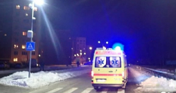 Gājēju pāreja Olainē, uz kuras automašīnas vadītājs notrieca sievieti.
