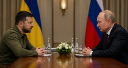 Ukrainas prezidents Volodimirs Zelenskis atklātā vēstulē Krievijas diktatoram Vladimiram Putinam piedāvāja tikties klātienē. Ilustratīvs attēls. 