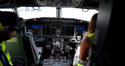 Boeing 737 MAX 8 lidmašīna. Ilustratīvs attēls. Boeing 737 MAX 8 lidmašīna. Ilustratīvs attēls.