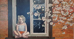 Liena Baklāne. "1. stāvs". I. , 2011. a., akrils, 90x120 cm.
