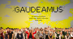 "Gaudeamus". "Gaudeamus".