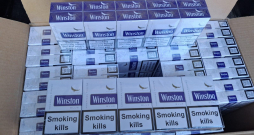 Valsts policijas Mārupes novadā atsavinātās nelegālās cigaretes. Valsts policijas Mārupes novadā atsavinātās nelegālās cigaretes.