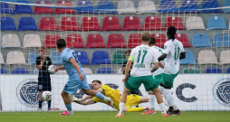 Viens no Nila Puriņa lielajiem atvairījumiem "Audas" uzvarā pār "Dinamo City".