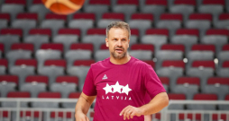 Latvijas basketbola izlases galvenais treneris Jānis Gailītis.