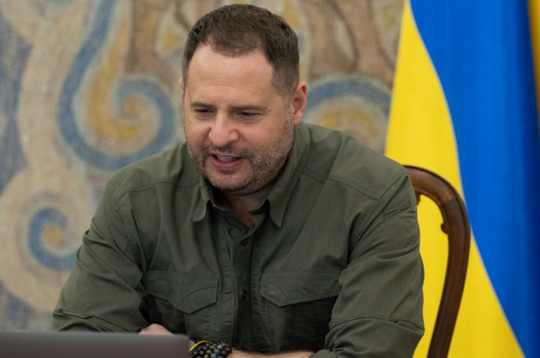 Ukrainas prezidenta kancelejas vadītājs Andrejs Jermaks.