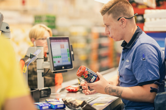 "Lidl" kasieris. 