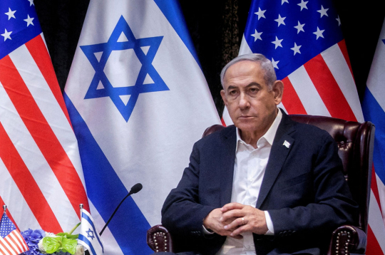 Izraēlas premjerministrs Benjamins Netanjahu.