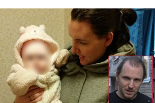 Mirušā zīdaiņa tēvs cer, ka pazudusī sieva nav izdarījusi plānoto pašnāvību.