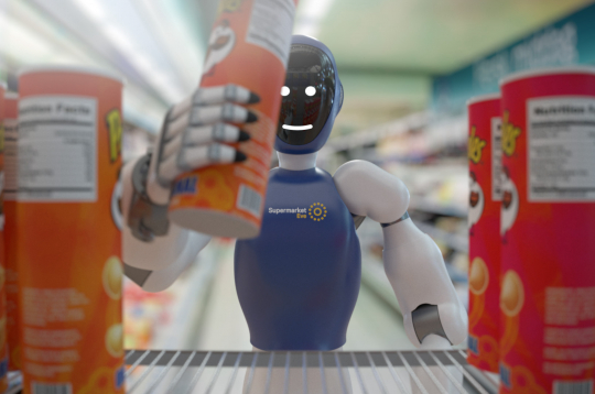 Mākslīgais intelekts. Robots. Ilustratīvs attēls.