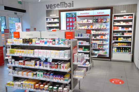 Aptieka. Ilustratīvs attēls.