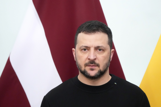 Ukrainas prezidents Volodimirs Zelenskis vizītes laikā Ministru kabinetā. Ukrainas prezidents Volodimirs Zelenskis vizītes laikā Ministru kabinetā.