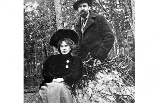 Rainis un Aspazija ap 1905. gadu.