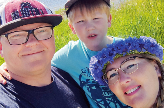 Perfect fishing family.