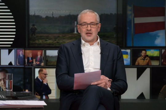 Žurnālists Jānis Domburs.