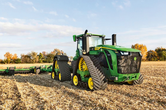 'John Deere 9RX' traktors.