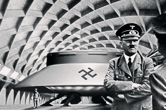 Jaunatklāts fotomateriāls par nacistu lidojošajiem diskiem Otrā pasaules kara laikā.