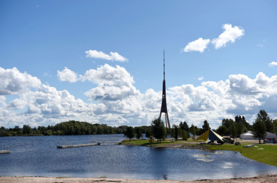 Lucavsalas peldvieta.