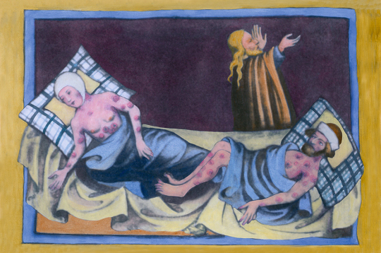 Barības nepietiekamība Eiropā bija sajūtama līdz pat 1325. gadam, tas izraisīja vispārēju imūnsistēmas pavājināšanos un neizbēgami pārvērtās dažādās epidēmijās – pelagra, kseroftalmija, bet naturālās bakas, kas pēc ilgstošas klusēšanas "pamodās" 12. gadsimta beigās, savu maksimumu sasniedza neilgi pirms mēra atnākšanas.