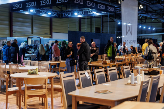Mēbeļu izstāde “Riga Furniture and Interior 2024” Ķīpsalā.